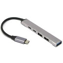 TypeCڑ-PDdΉ USB3.0/2.0v4|[g TYPE-C OTG HUBRUH-OTGTPU4