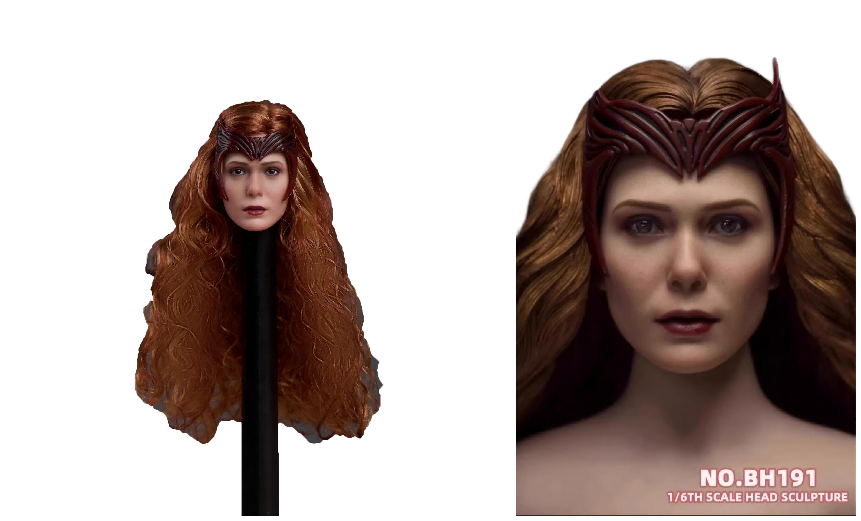 BZZTOYS　1/6　映画　キャラクター　女性　美女　欧米　スーパーヒーロー　アクションフィギュア用　ヘ..