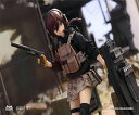 HASUKI 1/12 PocketArt シリーズ ミリタリー 美少女 兵士 機甲少女 可動 アクション フィギュア 可動目 素体 ヘッド 衣装 アクセサリー フルセット PA004 卯付怜