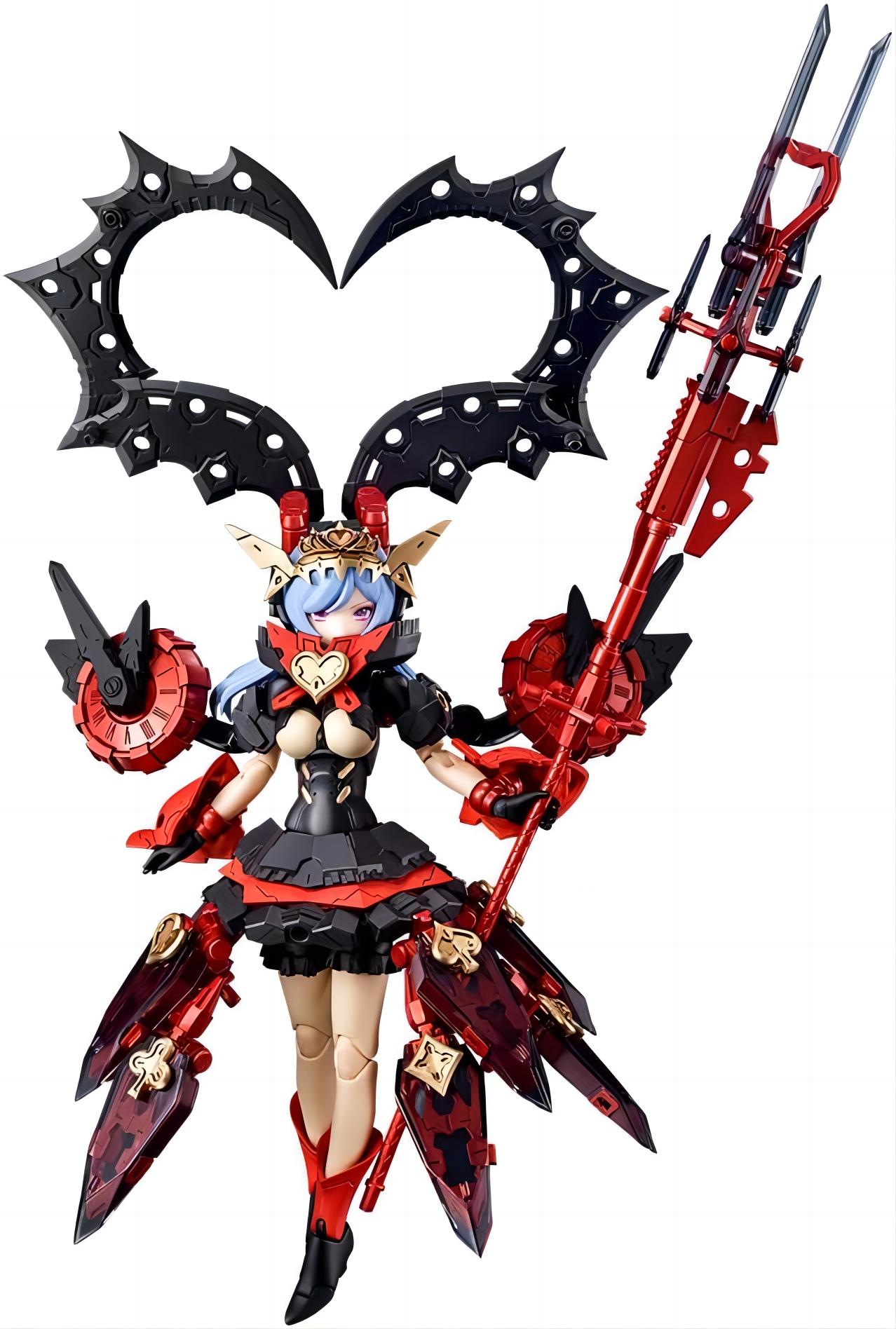 乐天商城 - 壽屋(KOTOBUKIYA) メガミデバイス Chaos & Pretty クイーン・オブ・ハート 全高約220mm　プラモデル
