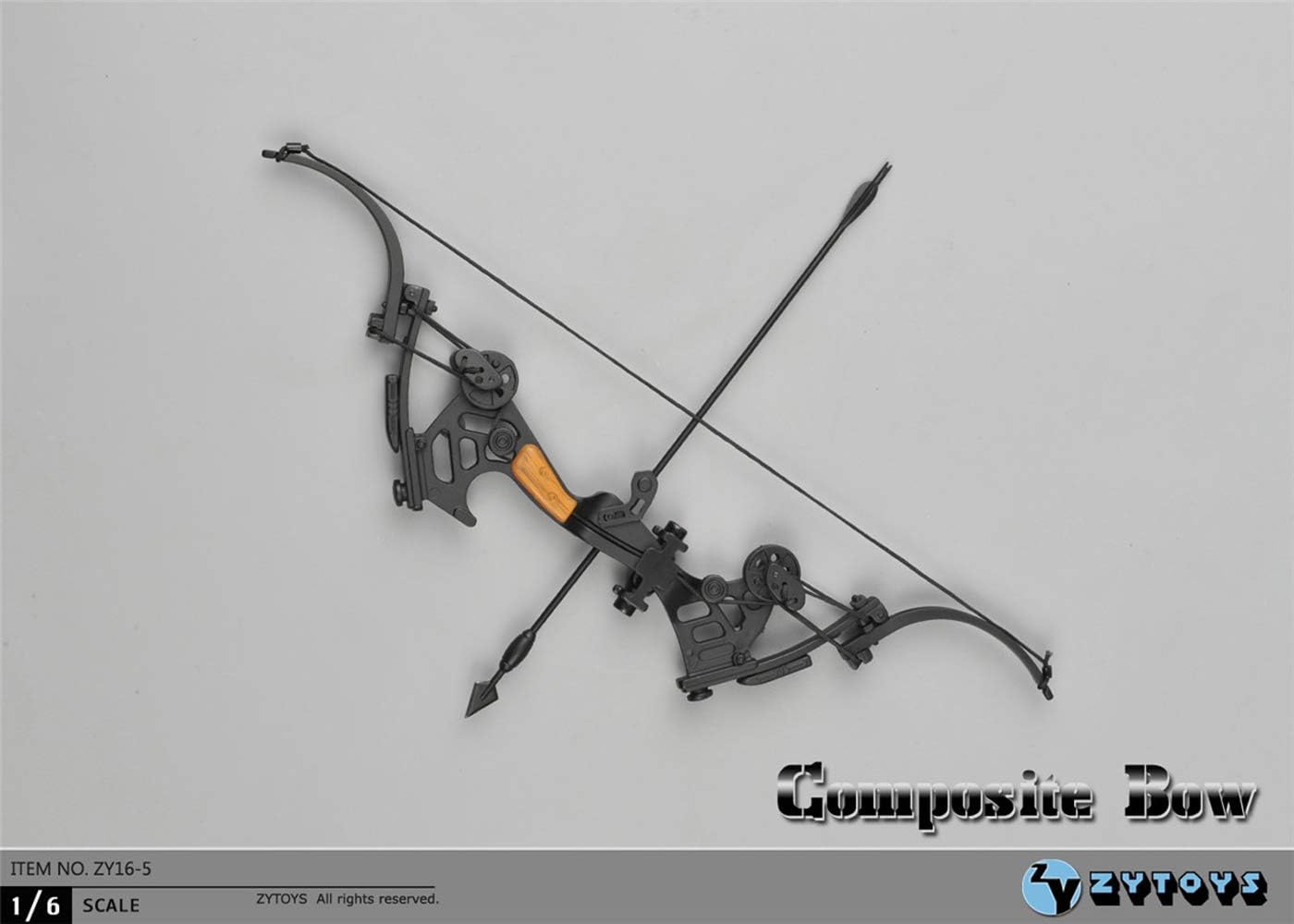 ZYTOYS 1/6 ZY16 映画 アニメ ゲーム キャラクター アクションフィギュア用 武器 弓 セット