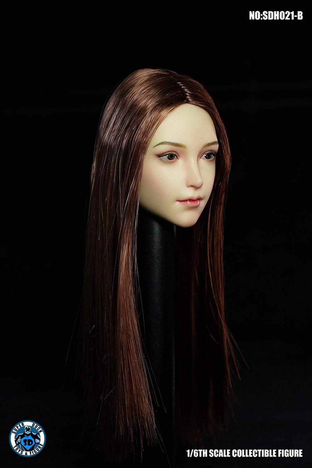 SUPER DUCK SDH021 1/6 ゲーム アニメ キャラクター 精霊 美人 女性 アクションフィギュア用 ヘッド B