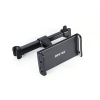 車載スマホ・タブレットホルダー後部座席360度回転簡単取り付けBTAN02BESTEK