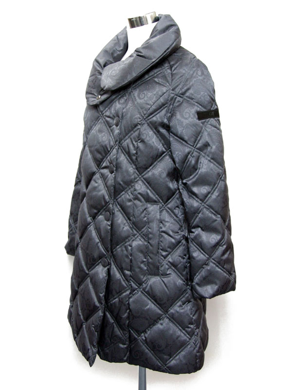 ★ ★TATRAS タトラス【EMMA / エマ】 Rライン レディース キルティング ロングダウンジャケット ダウンコート GREY (グレー ペイズリー柄) LTA15A4446【送料無料】 【コンビニ受取可】 【海外配送 可】 【国際配送】