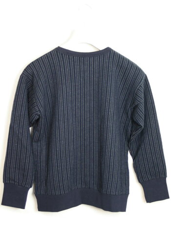 『◆』ゴールデングースGOLDENGOOSE【CREWNECKSTRIPES】レディースストライプニットトレーナーDARKNAVY/GREY(ダークネイビー/グレー)G29WP810A3【送料無料】【あす楽対応】【※】