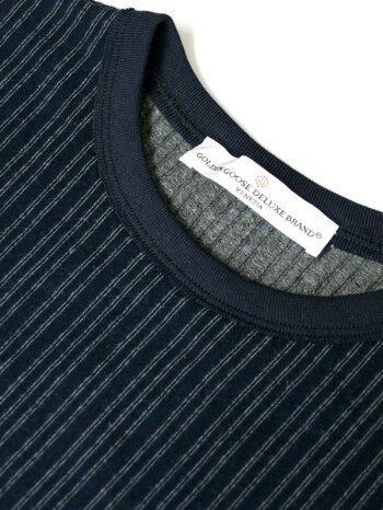 『◆』ゴールデングースGOLDENGOOSE【CREWNECKSTRIPES】レディースストライプニットトレーナーDARKNAVY/GREY(ダークネイビー/グレー)G29WP810A3【送料無料】【あす楽対応】【※】