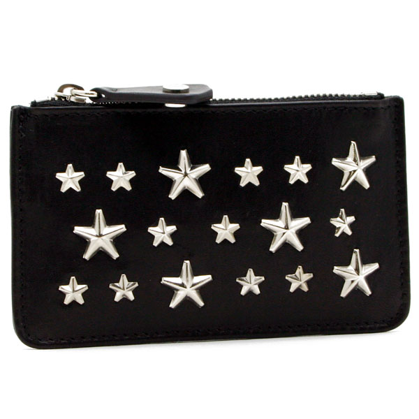 ジミーチュウ ★ポイント5倍★ジミーチュウ JIMMY CHOO【STAR STUDS スタースタッズ】 コインケース キーポーチ BLACK (ブラック) NANCY CST 010003 BLACK【送料無料】 【あす楽対応】 【コンビニ受取】 【海外配送】 【国際配送】