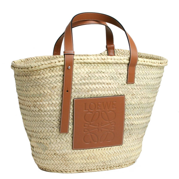 ★ポイント5倍★ロエベ LOEWE【BASKET LARGE BAG】 バスケット ラージ トートバッグ かごバックNATURAL/TAN (ナチュラル/タン)32702S81 2435【送料無料】 【あす楽対応】 【コンビニ受取】 【海外配送】 【国際配送】のサムネイル