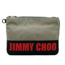 ★ ★ジミーチュウ JIMMY CHOO【DEREK デレック】 メンズ クラッチバッグ CLAY/BLACKDEREK/S JCO 194 CLAY/BLACK【送料無料】 【コンビニ受取可】 【海外配送 可】 【国際配送】(4)
