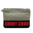 ★ポイント5倍★ジミーチュウ JIMMY CHOO【DEREK デレック】 メンズ クラッチバッグ CLAY/BLACKDEREK/S JCO 194 CLAY/BLACK【送料無料】 【あす楽対応】 【コンビニ受取】 【海外配送】 【国際配送】