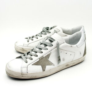 『ポイント5倍』ゴールデングース GOLDEN GOOSE DELUXE BRAND【SNEAKERS SUPERSTAR】 メンズ ローカット スニーカー ホワイト / シルバー GCOMS590 W77【送料無料】 【あす楽対応】 【コンビニ受取】 【ロッカー受取】 【国際配送】