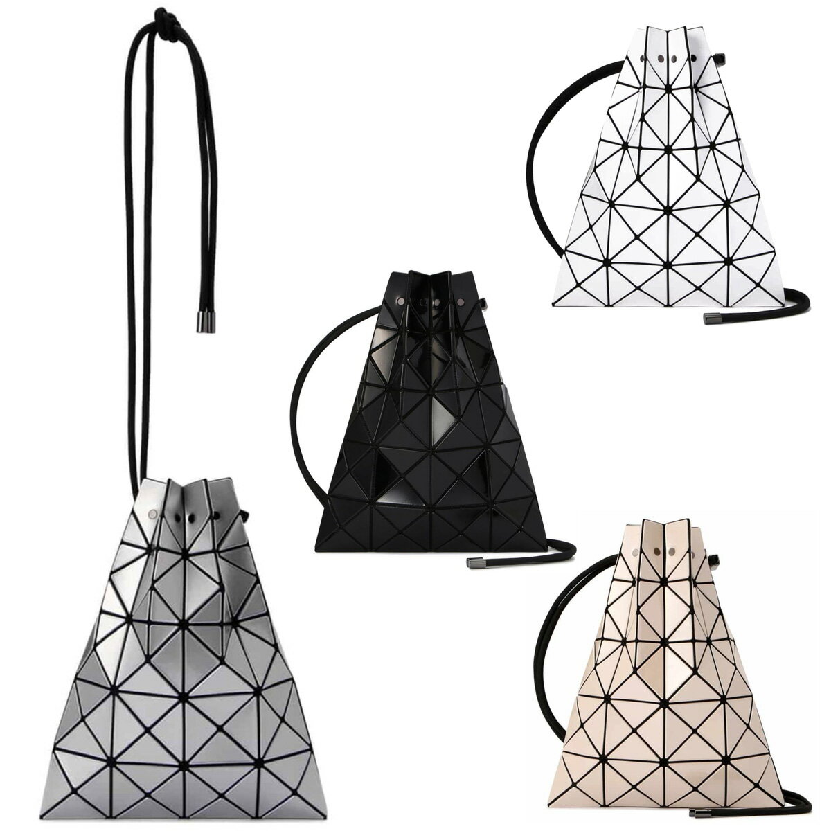 ★ポイント5倍★バオバオ イッセイミヤケ BAO BAO ISSEY MIYAKE 巾着タイプ トップハンドル 肩掛け ショルダーバッグ ハンドバッグ 全4色 BB AG058    