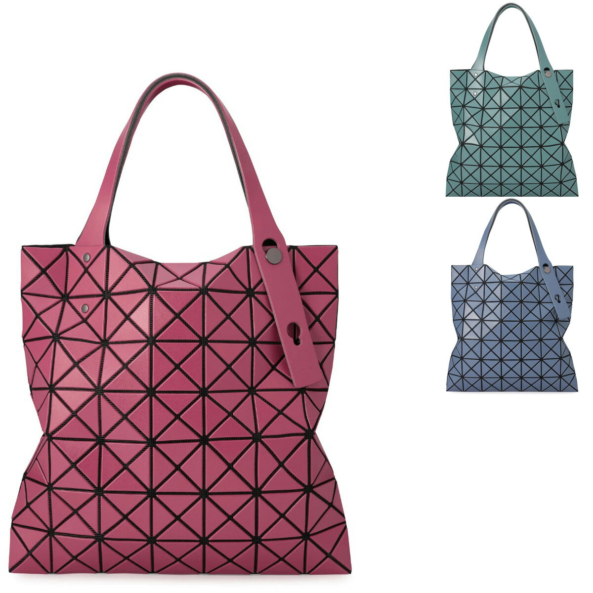 楽天ベストギャラリー★ポイント5倍★バオバオ イッセイミヤケ BAO BAO ISSEY MIYAKE【PRISM MATTE-2 / プリズム マット 7×7】 トートバッグ マット 全3色 BB AG517【送料無料】 【あす楽対応】 【コンビニ受取】 【海外配送】 【国際配送】