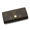 ルイヴィトン キーケース ★ポイント5倍★ルイヴィトン LOUIS VUITTON4連 キーケース ミュルティクレ 4 モノグラム ブラウン M69517【送料無料】 【あす楽対応】 【コンビニ受取】 【海外配送】 【国際配送】