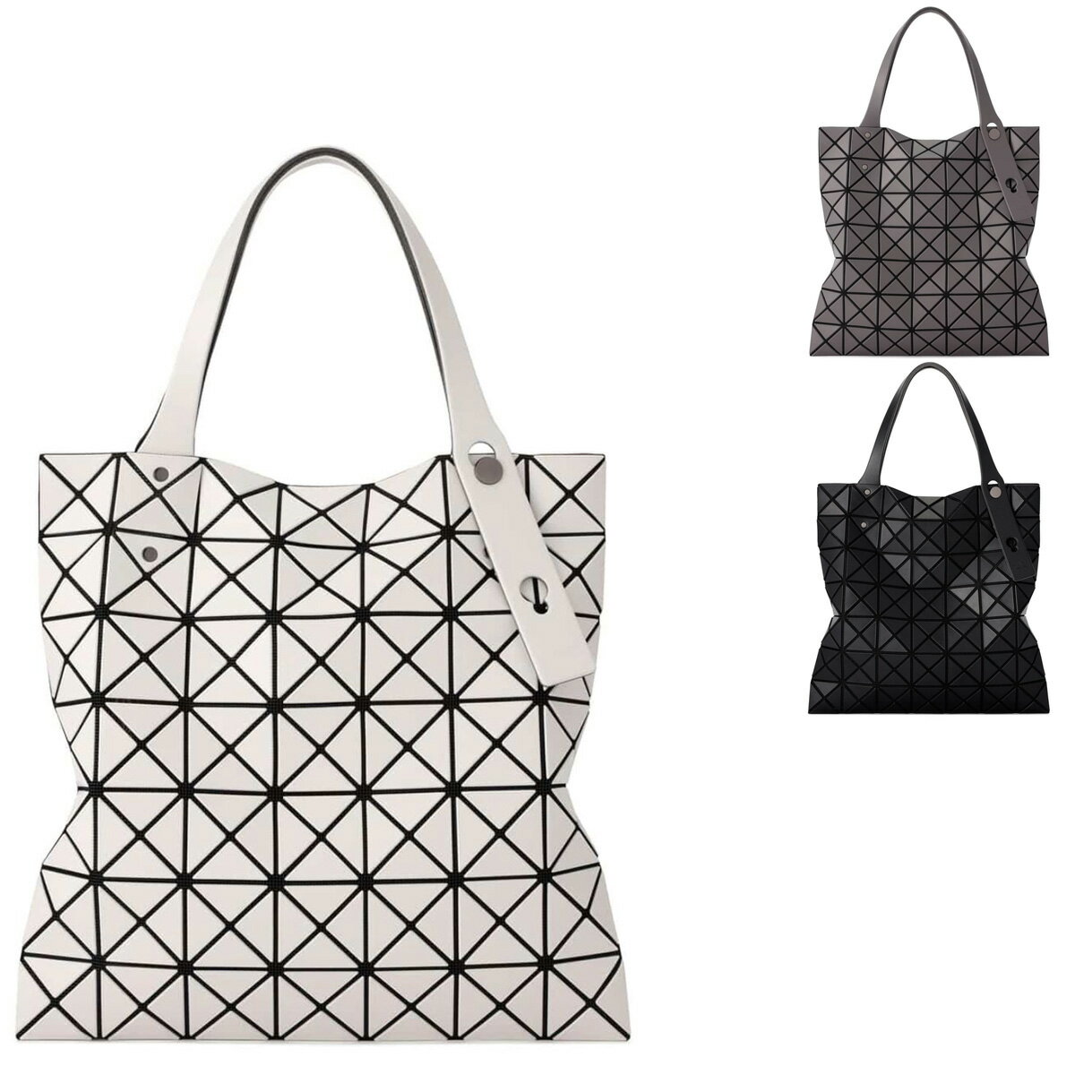 楽天ベストギャラリー★ポイント5倍★バオバオ イッセイミヤケ BAO BAO ISSEY MIYAKE【PRISM MATTE / プリズム マット 7×7】 トートバッグ 全3色 BB AG507【送料無料】 【あす楽対応】 【コンビニ受取】 【海外配送】 【国際配送】