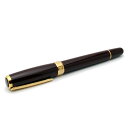 ★ ★ショパール CHOPARD万年筆 カートリッジ式 Plume Tout Re's ワインレッド / ゴールド 95/8055 95013-0055【送料無...