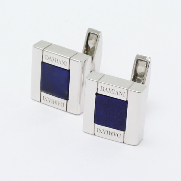 ★ポイント5倍★ダミアーニ DAMIANI【JUSTMAN】 カフリンクス カフスシルバー/ラピスラズリSEMI-PRECIOUS20042007【送料無料】 【あす楽対応】 【コンビニ受取】 【海外配送】 【国際配送】