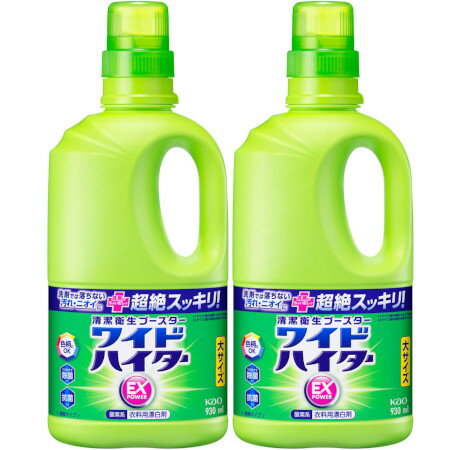 ワイドハイター EXパワー 大サイズ 本体 930ml【2個セット】(4901301419972-2)