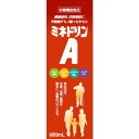 商品情報■　特徴●ミネドリンAは、たんぱく質(脱脂粉乳とゼラチン)を分解したアミノ酸液を配合した栄養機能食品です。 人間の身体の約60％は水分、残りの半分がたんぱく質で出来ています。 そのたんぱく質を構成しているアミノ酸のうち、体内で作れないアミノ酸が「必須アミノ酸(9種類)」ひとつでも欠ければ体の機能を正常に保てなくなります。 ミネドリンAに含まれるアミノ酸液は、消化しやすい形になっておりますので、胃腸などにかかる負担も少なく、胃腸の弱った人、疲労しやすい方、虚弱体質やお食事のすすまない方、発熱性消耗性の病気の方の栄養補給にも好適です。■　表示成分【原材料名】 上白糖(国内製造)、アミノ酸液(乳成分、ゼラチンを含む)、カラメル色素、アルコール、酸味料(クエン酸)、保存料(安息香酸Na、パラベン)、ナイアシンアミド、パイナップルオイル、ビタミンB2、ビタミンB6 【栄養成分表示】 1日の摂取目安量(30ml)あたり エネルギー・・・39kcal たんぱく質・・・0.3g 脂質・・・0g 炭水化物・・・9.4g 食塩相当量・・・0.017g ビタミンB2・・・0.6mg ビタミンB6・・・1.2mg ナイアシン・・・7.6mg■　用法・用量/使用方法1日当たりの摂取目安量：1日当たり30mlを目安にお召し上がりください。 大人・・・1回10mlを1日3回 小人はその半量を1日2〜3回 添付の計量コップで計ってそのまま、または水または牛乳に薄めてお召し上がりください。■　【広告文責】 会社名：株式会社イチワタ 　ドラッグイチワタ皆野バイパス店　ベストHBI TEL：0494-26-5213 区分：健康食品 メーカー：伊丹製薬[健康食品][その他][JAN: 4987014012501]