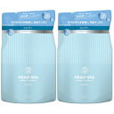 P&G 【シャンプー詰替2個セット各350g】深体験ヘッドスパ by h&s リフレッシュ×さらつや 【お取り寄せ】(4987176175618-2)