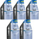 【5個セット】h&s 5in1 クールクレンズ シャンプー つめかえ超特大サイズ 1750g(4987176243263-5)