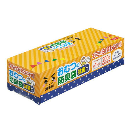【激落ちくん】おむつの防臭袋 200枚(4573177598831) 【激落ちくん】おむつの防臭袋 200枚(4573177598831)