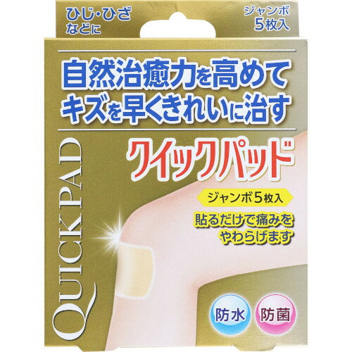 AJDクイックパッド ジャンボ 5枚入【メール便】(4970511003035)