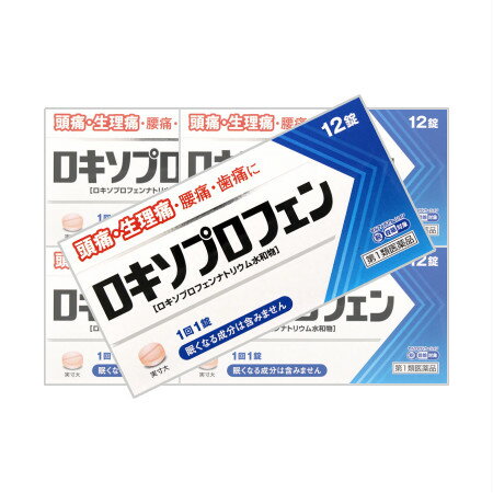 商品情報■　特徴・痛みや熱は、プロスタグランジンという物質が体内で作られることにより起こります。 ・ロキソプロフェン錠「クニヒロ」は、プロスタグランジンの生成を抑え、痛みや熱に効果をあらわすロキソプロフェンナトリウム水和物を成分とした錠剤です。■　使用上の注意■■■してはいけないこと■■■ (守らないと現在の症状が悪化したり、副作用が起こりやすくなる) 1.次の人は服用しないで下さい。 (1)本剤によるアレルギー症状を起こしたことがある人。 (2)本剤又は他の解熱鎮痛薬、かぜ薬を服用してぜんそくを起こしたことがある人。 (3)15歳未満の小児。 (4)医療機関で次の治療を受けている人。 胃・十二指腸潰瘍、肝臓病、腎臓病、心臓病 (5)医師から赤血球数が少ない(貧血)、血小板数が少ない(血が止まりにくい、血が出やすい)、白血球数が少ない等の血液異常(血液の病気)を指摘されている人。 (6)出産予定日12週以内の妊婦。 2.本剤を服用している間は、次のいずれの医薬品も服用しないで下さい。 他の解熱鎮痛薬、かぜ薬、鎮静薬 3.服用前後は飲酒しないで下さい。 4.長期連用しないで下さい。 ■■■相談すること■■■ 1.次の人は服用前に医師、歯科医師又は薬剤師に相談して下さい。 (1)医師又は歯科医師の治療を受けている人。 (2)妊婦又は妊娠していると思われる人。 (3)授乳中の人。 (4)高齢者。 (5)薬などによりアレルギー症状を起こしたことがある人。 (6)次の診断を受けた人。 気管支ぜんそく、潰瘍性大腸炎、クローン病、全身性エリテマトーデス、混合性結合組織病 (7)次の病気にかかったことがある人。 胃・十二指腸潰瘍、肝臓病、腎臓病、血液の病気 2.服用後、次の症状があらわれた場合は副作用の可能性がありますので、直ちに服用を中止し、添付文書を持って医師、歯科医師又は薬剤師に相談して下さい。 (1)本剤のような解熱鎮痛薬を服用後、過度の体温低下、虚脱(力が出ない)、四肢冷却(手足が冷たい)などの症状があらわれた場合。 (2)服用後、消化性潰瘍、むくみがあらわれた場合 また、まれに消化管出血(血を吐く、悪心・嘔吐、腹痛、黒いタール状の便、血便等があらわれる)、消化管穿孔(消化管に穴があくこと。悪心・嘔吐、激しい腹痛等があらわれる)の重篤な症状が起こることがあります。 その場合は直ちに医師の診療を受けて下さい。 (3)服用後、次の症状があらわれた場合 関係部位：症状 皮膚 ：発疹・発赤、かゆみ 消化器 ：腹痛、胃部不快感、食欲不振、吐き気・嘔吐、腹部膨満、胸やけ、口内炎、消化不良循環器：血圧上昇、動悸 精神神経系 ：眠気、しびれ、めまい、頭痛 その他 ： 胸痛、倦怠感、顔面のほてり、発熱、貧血、血尿 まれに下記の重篤な症状が起こることがあります。 その場合は直ちに医師の診療を受けて下さい。 症状の名称 ：症状 ショック(アナフィラキシー)：服用後すぐにじんましん、浮腫、胸苦しさ等とともに、顔色が青白くなり、手足が冷たくなり、冷や汗、息苦しさ等があらわれる。 血液障害 ：のどの痛み、発熱、全身のだるさ、顔やまぶたのうらが白っぽくなる、出血しやすくなる(歯茎の出血、鼻血等)、青あざができる(押しても色が消えない)等があらわれる。 皮膚粘膜眼症候群(スティーブンス・ジョンソン症候群)・中毒性表皮壊死症(ライエル症候群) 高熱を伴って、発疹・発赤、火傷様の水ぶくれ等の激しい症状が、全身の皮ふ、口や目の粘膜にあらわれる。 腎障害 ：発熱、発疹、尿量の減少、全身のむくみ、全身のだるさ、関節痛(節々が痛む)、下痢などがあらわれる。 うっ血性心不全 ：全身のだるさ、動悸、息切れ、胸部の不快感、胸が痛む、めまい、失神等があらわれる。 間質性肺炎 ：空せき(たんを伴わないせき)を伴い、息切れ、呼吸困難、発熱等があらわれる(これらの症状は、かぜの諸症状と区別が難しいこともあり、空き、発熱等の症状が悪化した場合にも、服用を中止するとともに、医師の診療を受けること) 肝機能障害 ：全身のだるさ、黄疸(皮ふや白目が黄色くなる)等があらわれる。 黄紋筋融解症 ：手足・肩・腰等の筋肉が痛む、手足がしびれる、力が入らない、こわばる、全身がだるい、赤褐色尿素があらわれる。 無菌性髄膜炎 ：首すじのつっぱりを伴った激しい頭痛、発熱、悪心・嘔吐等の症状があらわれる(このような症状は、特に全身性エリテマトーデス又は混合性結合組織病の治療を受けている人で多く報告されている) ・ぜんそく 3.服用後、次の症状があらわれることがありますので、このような症状の継続又は増強が見られた場合には、服用を中止し、医師、歯科医師又は薬剤師に相談して下さい。 口のかわき、便秘、下痢 4. 1〜2回服用しても症状がよくならない場合(他の疾患の可能性も考えられる)は服用を中止し、添付文書を持って医師、歯科医師又は薬剤師に相談して下さい。■　効能・効果・頭痛・月経痛（生理痛）・歯痛・抜歯後の疼痛・咽喉痛・腰痛・関節痛・神経痛・筋肉痛・肩こり痛・耳痛・打撲痛・骨折痛・ねんざ痛・外傷痛の鎮痛 ・悪寒・発熱時の解熱■　成分・分量1回量（1錠）中 ロキソプロフェンナトリウム水和物・・・68.1mg（無水物として60mg） 添加物として、乳糖水和物、セルロース、ポビドン、部分アルファー化デンプン、クロスポビドン、無水ケイ酸、ステアリン酸マグネシウム、三二酸化鉄を含有します。■　用法・用量＜用法・用量＞ 症状があらわれた時、次の1回量をなるべく空腹時をさけて水またはお湯でかまずに服用してください。 成人（15歳以上）・・・1回量1錠、1日服用回数2回まで ただし、再度症状があらわれた場合には3回目を服用できる。服用間隔は4時間以上おくこと。 15歳未満の小児・・・服用しないこと■　お問い合わせ先/製造販売元皇漢堂製薬 株式会社 兵庫県尼崎市長洲本通2丁目8番27号 TEL0120-023-520 お問い合わせ受付時間 午前9時〜午5時(土、日、祝日を除く)■　医薬品の使用期限使用期限120日以上の商品を販売しております■　商品区分第一類医薬品■　ご注意下さい■■■メール便対応商品です■■■ メール便にてご対応させて頂きますので、 日時指定、代引きでのご注文はお受けすることが致しかねます。 予めご了承頂けますよう、お願い申し上げます。 ■■■■■■■■■■■■■■■■■■■■■■■■■■■■■■■ 　代引きにてご注文の際は、キャンセルとさせて頂きますので 　予めご了承頂けますようお願い申し上げます。 ■■■■■■■■■■■■■■■■■■■■■■■■■■■■■■■ ＊他の商品とご一緒にご注文の場合は、この限りでは御座いません。■　【広告文責】 会社名：株式会社イチワタ 　ドラッグイチワタ皆野バイパス店　ベストHBI TEL：0494-26-5213 区分：日本製・第1類医薬品 メーカー：皇漢堂製薬 株式会社[医薬品・医薬部外品][痛み止め][頭痛][第1類医薬品][JAN: 4987343084880]