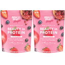 スリムアップスリムシェイプ BEAUTY in PROTEIN アサイーベリー 300g【2個セット】(4946842650484-2)