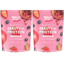 スリムアップスリムシェイプ BEAUTY in PROTEIN アサイーベリー 300g【2個セット】(4946842650484-2)