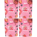 スリムアップスリムシェイプ BEAUTY in PROTEIN アサイーベリー 300g【4個セット】(4946842650484-4)