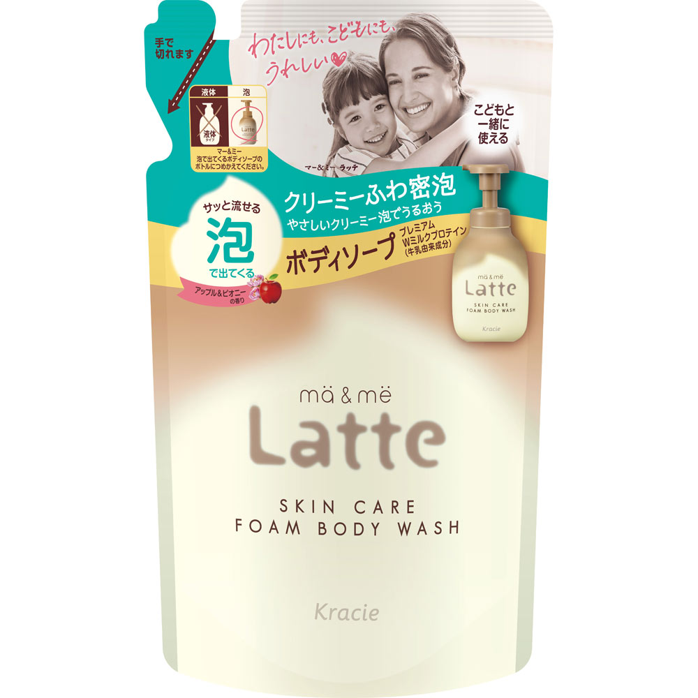 マー&ミー 泡で出てくるボディソープ 詰替用 420ml【メール便】(4901417120328)