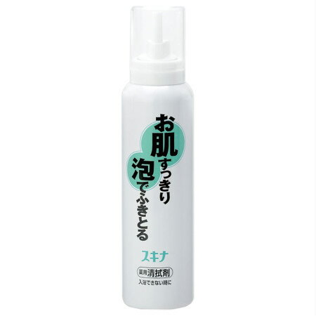 商品情報■　特徴お肌すっきり泡でふきとる薬用清拭剤 入浴できないときに ●お湯や水のいらない、泡状の皮ふ清拭剤です。 ●泡を肌にのばし、拭きとるだけで手間なく簡単に汚れや雑菌を取り除きます。 ●さわやかな香りが汗臭さや体臭をおさえます。 ●清拭後は肌がしっとりし、さっぱりとした清涼感を与えます。 ●アルコールを含んでいるので清涼感があります。 ●泡がこわれにくいので広範囲の清拭に■　効果・効能皮ふの清拭・洗浄・殺菌・消毒。■　お問い合わせ先〒162-8451 東京都新宿区市谷本村町2-12パックスビル 持田ヘルスケア株式会社 TEL 0120-01-5050 （受付時間 9：00〜17：40 土日祝日を除く）■　【広告文責】 会社名：株式会社イチワタ 　ドラッグイチワタ皆野バイパス店　ベストHBI TEL：0494-26-5213 区分：薬用清拭剤 メーカー：持田ヘルスケア株式会社[介護][ボディケア][JAN: 4987767606002]