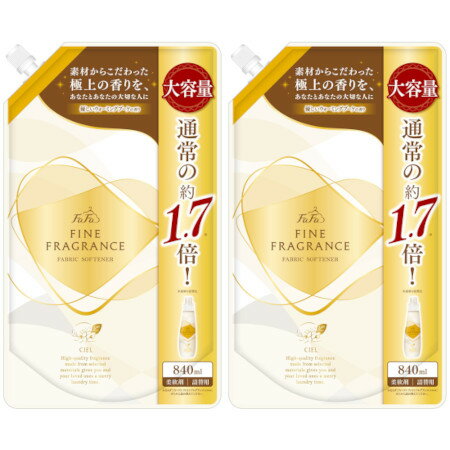 ファーファ ファインフレグランス シエル 詰替 840ml【2個セット】(4902135670195-2)