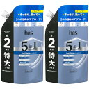 【2個セット】h&s 5in1 クールクレンズ シャンプー つめかえ特大サイズ 560g(4987176243362-2)