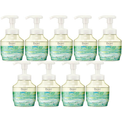 【9個セット】ビオレ ザ ハンド 泡ハンドソープ 静寂につつまれる森林の香り ポンプ 280ml(4901301434494-9) 【9個セット】ビオレ ザ ハンド 泡ハンドソープ 静寂につつまれる森林の香り ポンプ 280ml(4901301434494-9)