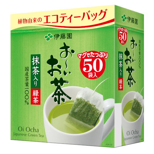 おーいお茶 エコティーバッグ 緑茶 50袋入(4901085641682)