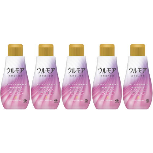 ウルモア高保湿入浴液 クリーミーフローラル 600ml【5個セット】(4901080092717-5)