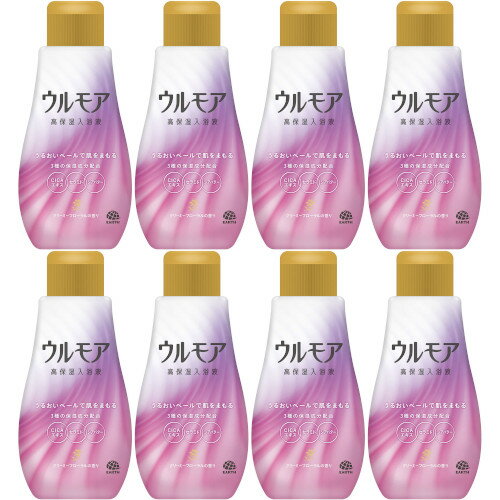 ウルモア高保湿入浴液 クリーミーフローラル 600ml【8個セット】(4901080092717-8)
