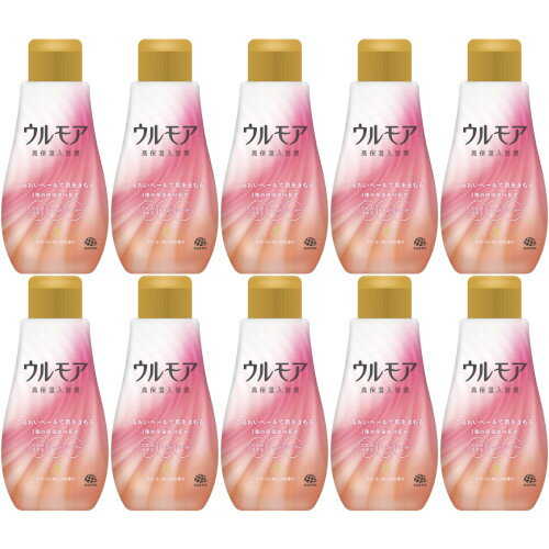 ウルモア高保湿入浴液 クリーミーローズ 600ml【10個セット】(4901080092816-10)