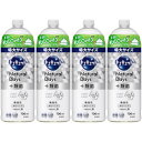 キュキュット Natural Days+除菌 無香性 つめかえ用 700ml【4個セット】(4901301418692-4)