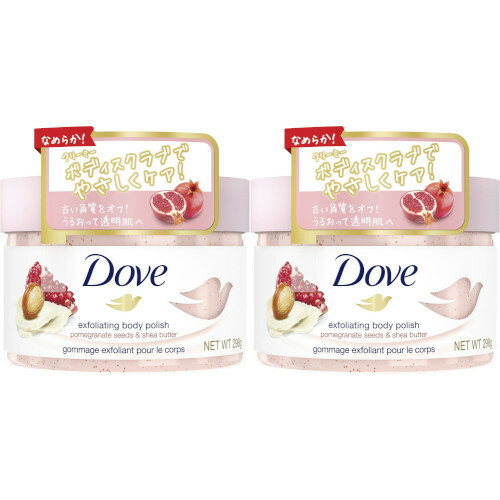 ダヴ クリーミースクラブ ザクロ&シアバター 298g【2個セット】(4902111771175-2)