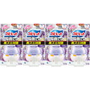 【4個セット】液体ブルーレットおくだけ除菌EXフレグランス リラクゼーションアロマ 67g(4987072092811-4)(3)