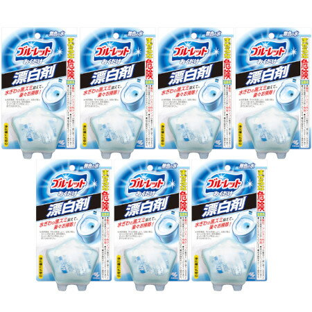 ブルーレットおくだけ漂白剤 30g【7個セット】(4987072087831-7)