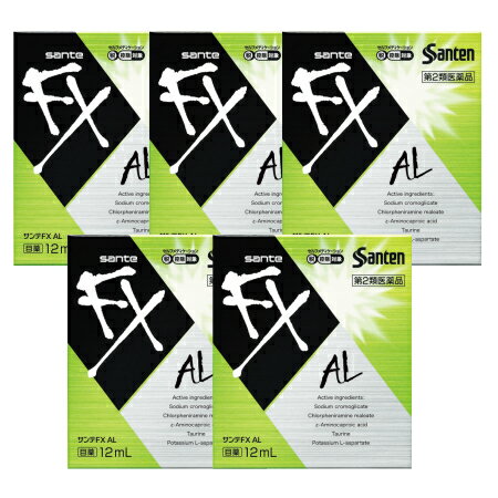 楽天ベストHBI【第2類医薬品】【6個セット】サンテFX AL 12ml【メール便】（4987084305916-6）