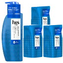 【ボトル1個+詰め替え3個】h&s scalpドライスカルプ シャンプー 【お取り寄せ】(4987176047458_472-3)