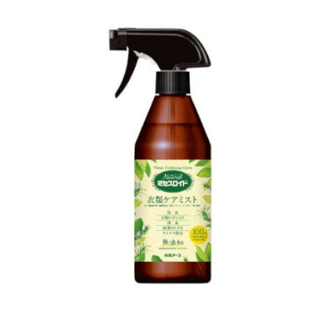 白元アース Naturalミセスロイド 衣類ケアミスト 400mL(4902407121790)