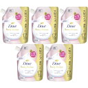 ダヴ ビューティーモイスチャー 泡ボディウォッシュ つややか つめかえ用 750g【5個セット】(4902111775074-5)