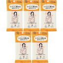 【5個セット】SRT女性用流せるボディシートシトラス 12枚入【メール便】(4573177599234-5)