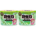 【2個セット】ピレパラアース 防虫力おくだけ 消臭プラス ハーブミントの香り 300ml(4901080575418-2)